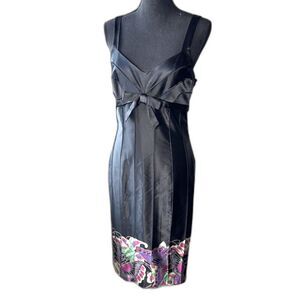 NWT Size 10 Vintage Betsey Johnson silk pencil dress butterfly (10414)
